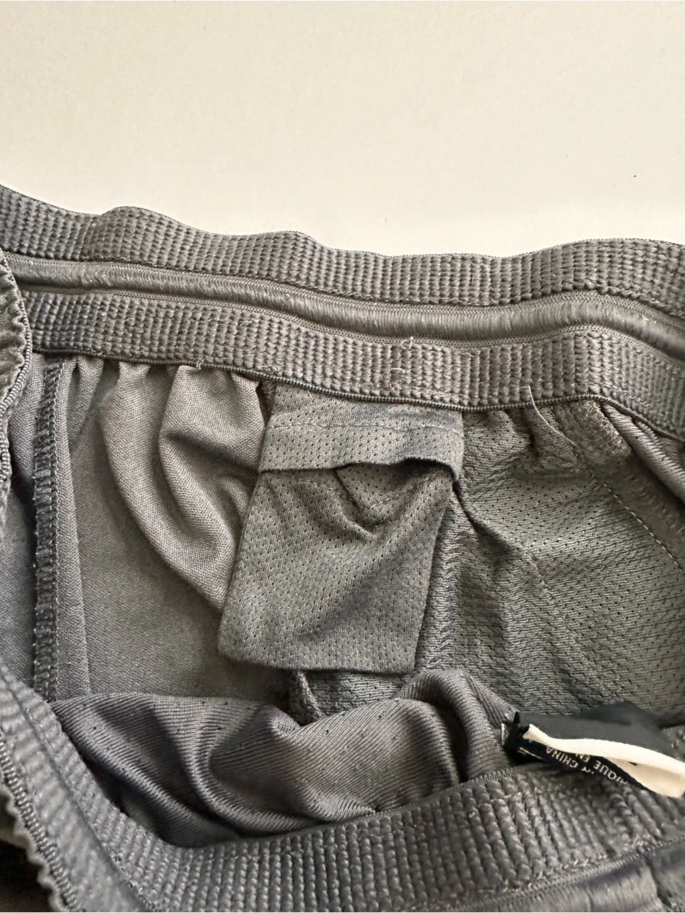 Jordan Men's Gray & Black Athletic Basketball Shorts